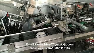 Food Cartoning Machine Box Packing Machine For Cookies Biscuits With Automatic Counting&Loading