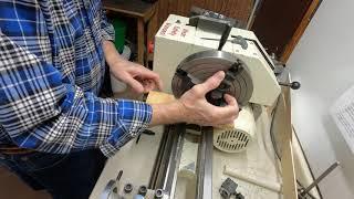 Changing the Chuck on the Metal Lathe (Jet BD-920W)