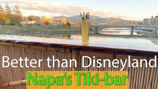 Best Napa Restaurant -Tiki Bar - Ohana meets Pirate of the Caribbean Wilfred's Lounge - Napa Valley