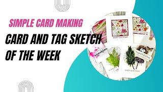 Card Sketch of the Week: Using New Stampin' Up! Products