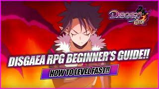 Disgaea RPG Beginners Guide!! What To Do After Reroll!!