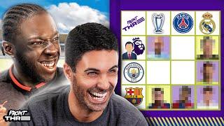 We played FOOTBALL TIC TAC TOE against MIKEL ARTETA (and he TROLLED us) !