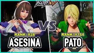 KOF XV  Shermie Asesina (Leona/Athena/Shermie) vs Pato Saltillo (Ángel/Krohnen/Luong)  Steam