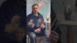 Narrative Depth in Introspective Self-Portrait | Art by: @aldobalding