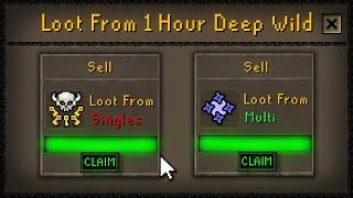 LOOT FROM 1 HOUR OF DEEP WILD PKING! (HOW MUCH PROFIT?) + 35B GIVEAWAY! - RuneWild RSPS