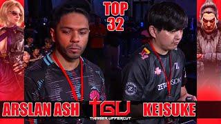 Arslan Ash vs Keisuke (Nina vs Kazuya) Thaiger Uppercut 2024 - Top 32