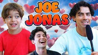 Joe Jonas gets interviewed BY KIDS | Recess Therapy