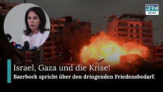 Baerbock spricht über Gaza-Krise und globale Sicherheit | Republic News Deutsch | AH11