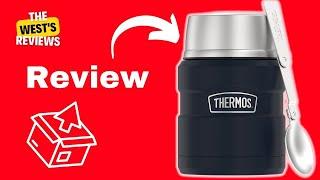 THERMOS Stainless King Vacuum-Insulated Food Jar with Spoon - Review