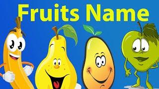 Fruits Name In English With Spelling | Learn Fruits Name For Children In English