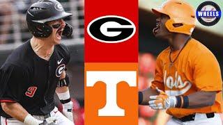 Georgia vs #5 Tennessee Highlights (Game 2) | 2024 College Baseball Highlights