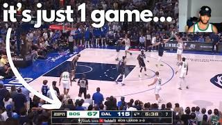 This Hurt To Watch. Celtics Fan REACTS To CELTICS at MAVERICKS GAME 4 HIGHLIGHTS | June 14, 2024