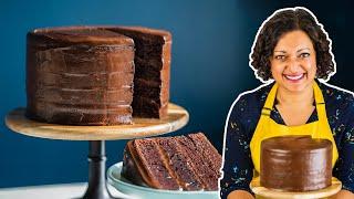 THE ULTIMATE Homemade Chocolate Fudge Cake Recipe (Easy Home Cooking)