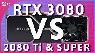 RTX 3080 vs RTX 2080 Ti vs RTX 2080 SUPER tested in 8 games!