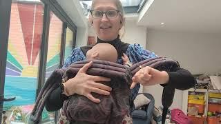 Artipoppe Zeitgeist baby carrier tutorial