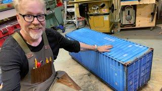 Adam Savage's One Day Builds: Miniature Shipping Container!