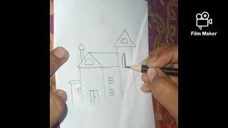 My home drawing , easy # art#drawing , LRG  LIFESTYLE ( arts and crafts)