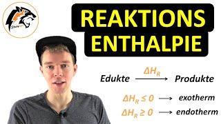 Die Reaktionsenthalpie (inkl. Standardbildungsenthalpie) | Chemie Tutorial