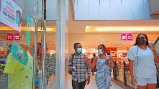 4K INSIDE MARINA MALL AIRPORT CITY GHANA ACCRA AFRICAN WALK VIDEOS