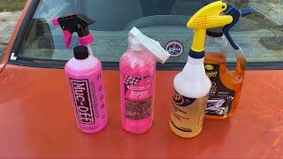 Muc-off Cleaner vs Finish Line Wash vs Car Wash, Are Bike Wash Sprays Worth it?