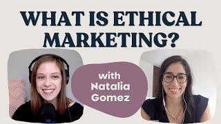 Sustainable Marketing Tips For Conscious Entrepreneurs | w/ Natalia Gomez of Green Studio Marketing