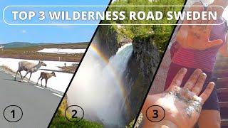 TOP 3 SWEDEN WILDERNESS ROAD | HALLINGSAFALLET, STEKENJOKK and the CORAL CAVE on the VILDMARKSVÄGEN