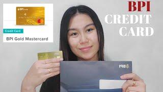 NAPAKADALI! APPLYING FOR A BPI GOLD (Mastercard) CREDIT CARD | Experience & Process