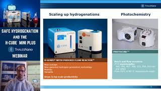 Webinar: Safe Hydrogenation and the H-Cube Mini Plus