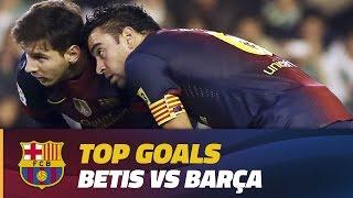 FC Barcelona - Key moments from past visits to Betis