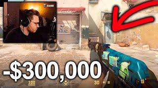 ohnePixel inspects $300,000 Inventory in Counter-Strike 2