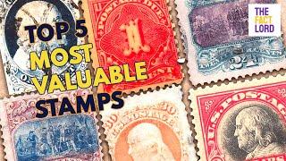 TOP 5 MOST VALUABLE STAMPS #history #mail #stamps #value #million #italy #england