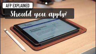 Should you apply to the Academic Foundation Programme? - AFP (SFP) Explained