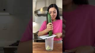 Influenced by Logan to eat an Entire Cucumber | MyHealthyDish