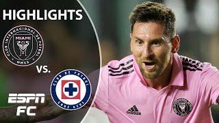 HIGHLIGHTS from Lionel Messi’s Inter Miami debut vs. Cruz Azul | ESPN FC