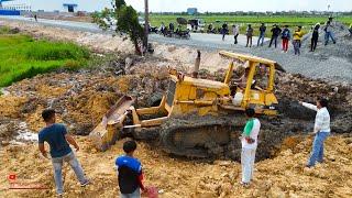 Incredible More Fails Work To Day And Technique Skills Recovery Bulldozer & Dump Truck With Operator