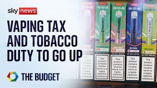 Tax on vapes to be introduced in 2026 | Budget 2024