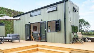 Absolutely Fabulous Pohutukawa Fully Functioning Tiny House with Large Deck