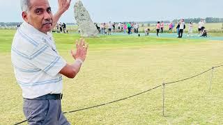 Stonehenge | Salisbury Plain |  Wiltshire, England | August 28, 2024 | Venu and Revati Kakaraparthi