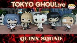 Tokyo Ghoul:re Funko Pops | Quinx Squad | Haise Sasaki,  Kuki, Saiko, Toru and Ginshi | Unboxing