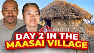 Day 2 in the Maasai Village: Cows, Fire, Tea, and the Bush | Tanzania Travel Video