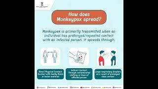 Learn how #Monkeypox spreads and stay safe.