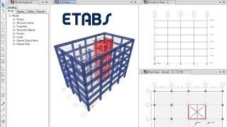 ETABS - 03 Introductory Tutorial Concrete: Watch & Learn