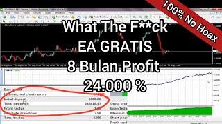 Free Forex Robot Profit 24,000 % For 8 Months, No Cheats ️