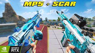 Scar Glacier + MP5 Tide 2 Match random squad Blood strike max graphic