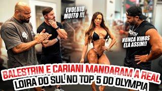 BALESTRIN E CARIANI MANDARAM A REAL - LOIRA DO SUL NO TOP 5 DO OLYMPIA !!!