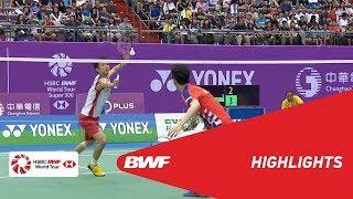 YONEX CHINESE TAIPEI OPEN 2018 | Badminton MS - F - Highlights | BWF 2018