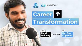 From Delivery Guy to DevOps Engineer | Umesh's Career Transformation | KodeKloud Success Stories