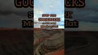 Stop #299 Goosenecks State Park Mexican Hat Utah Amazing $10 campsites #vanlife24 #views