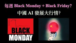 Black Monday + Black Friday 不斷重覆｜中國 AI 大行情【CC中文字幕】