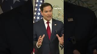 Secretary of State Marco Rubio says Ukraine has accepted a ceasefire deal